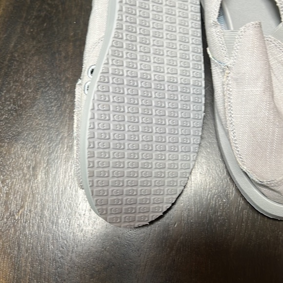 Sanuk gray Canvas Flats - Picture 2 of 6